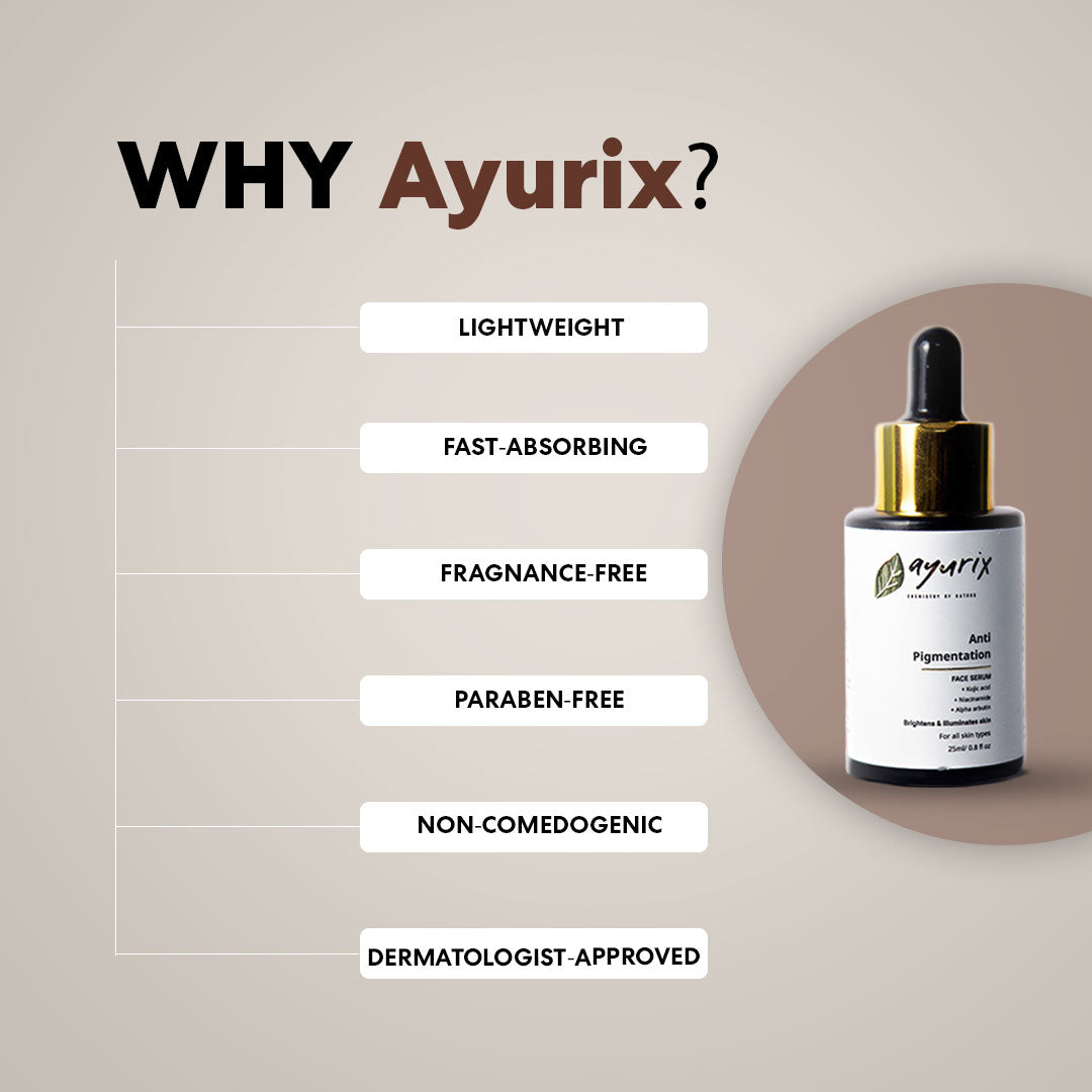 Ayurix Anti pigmentation face serum